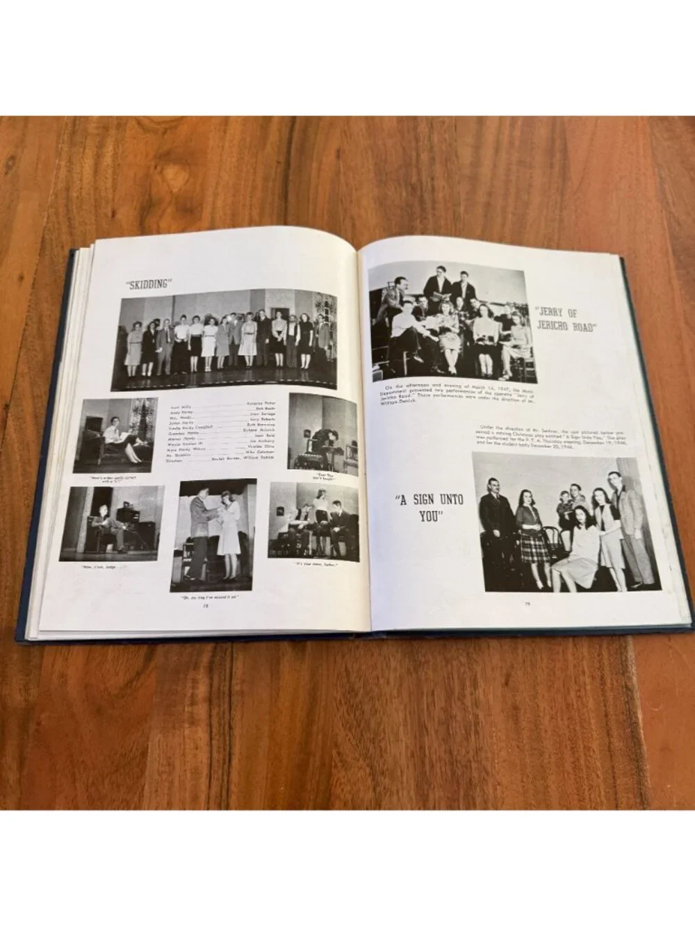1947 Plainville High School Yearbook Mariemont OH Plainsman Annual